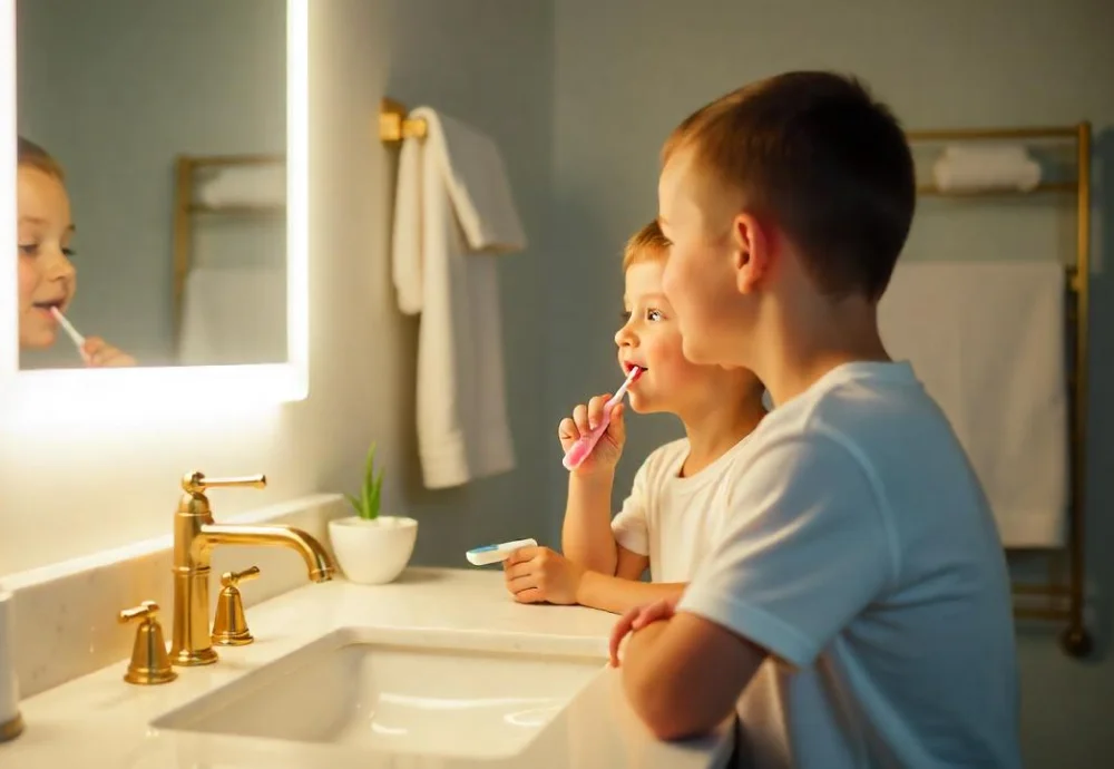 bathroom vanity mirror