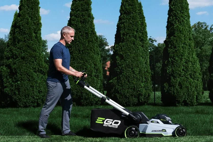 best battery operated lawnmower