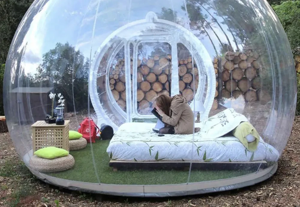 bubble tent picnic