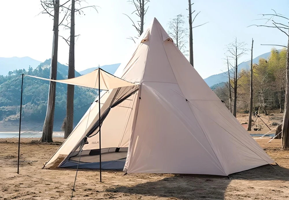 pyramid style tents