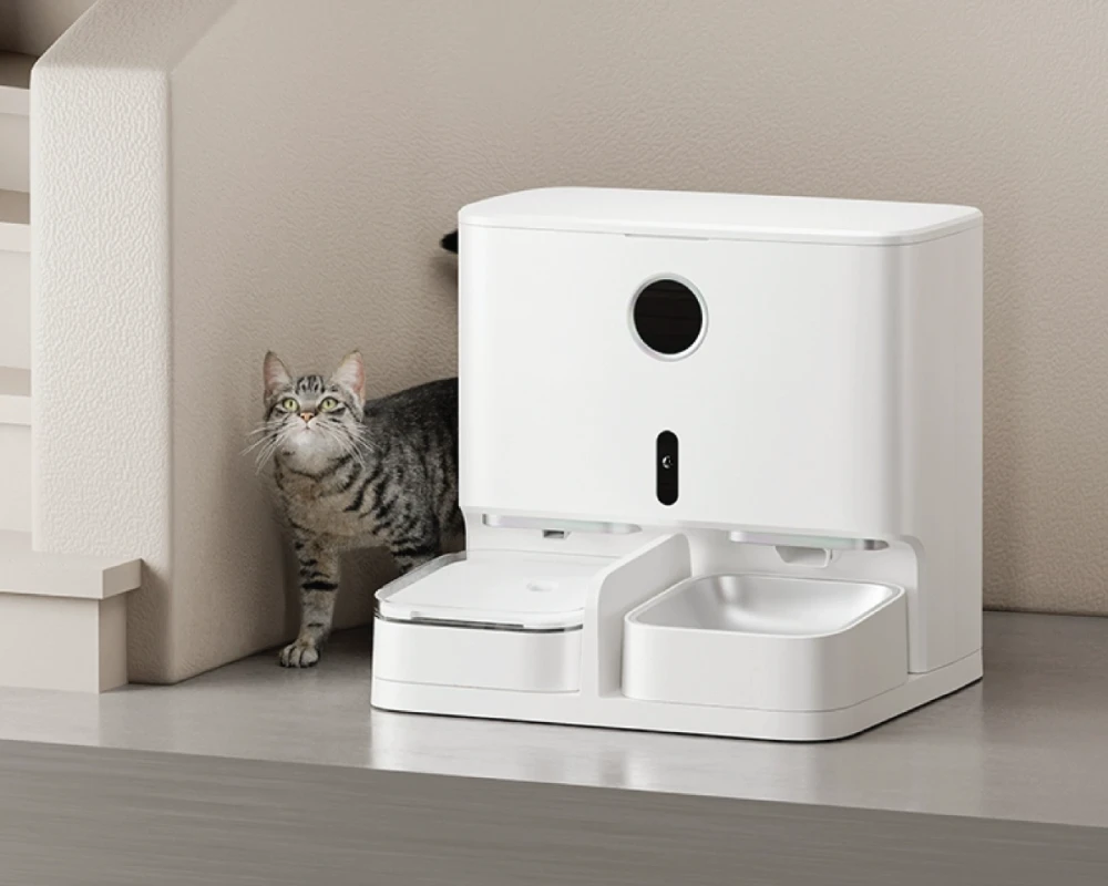 pet water and food dispenser