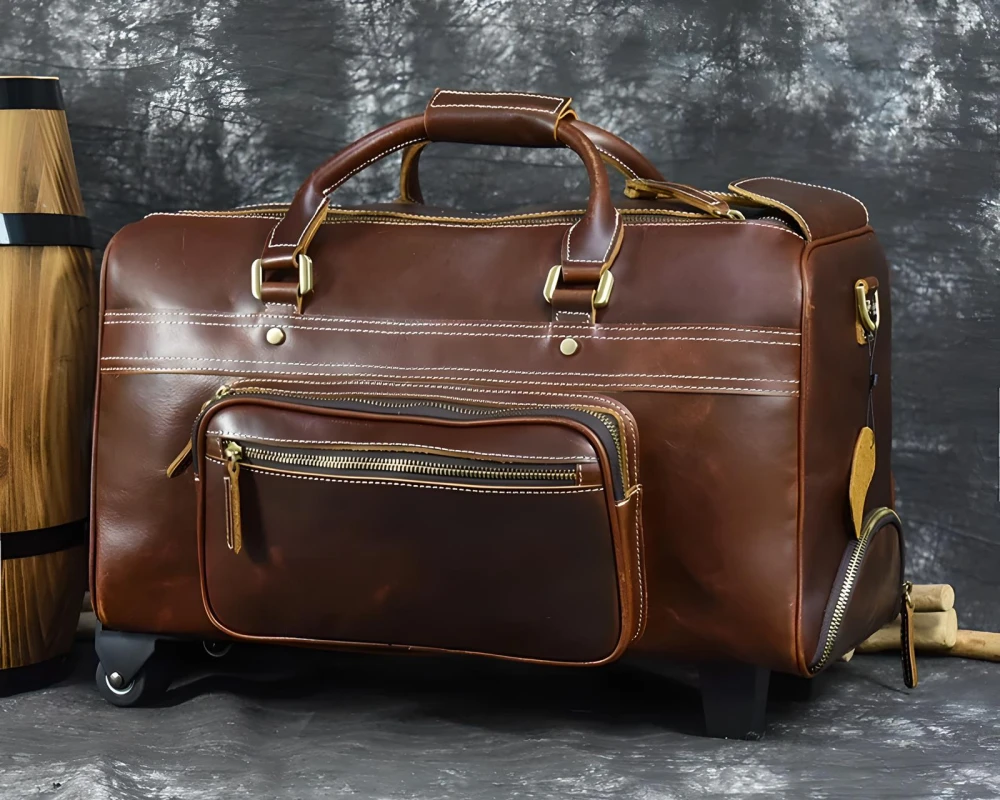 designer wheeled luggage